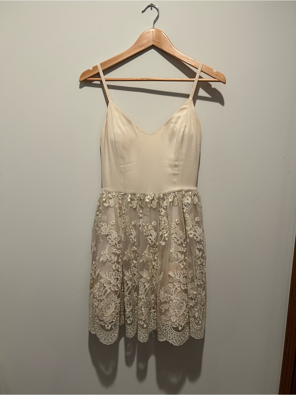 Alice + Olivia Ballerina Bodice Lace Dress